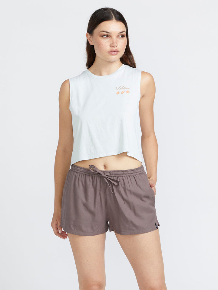 Volcom Womens Stone Def Short | Slate Grey