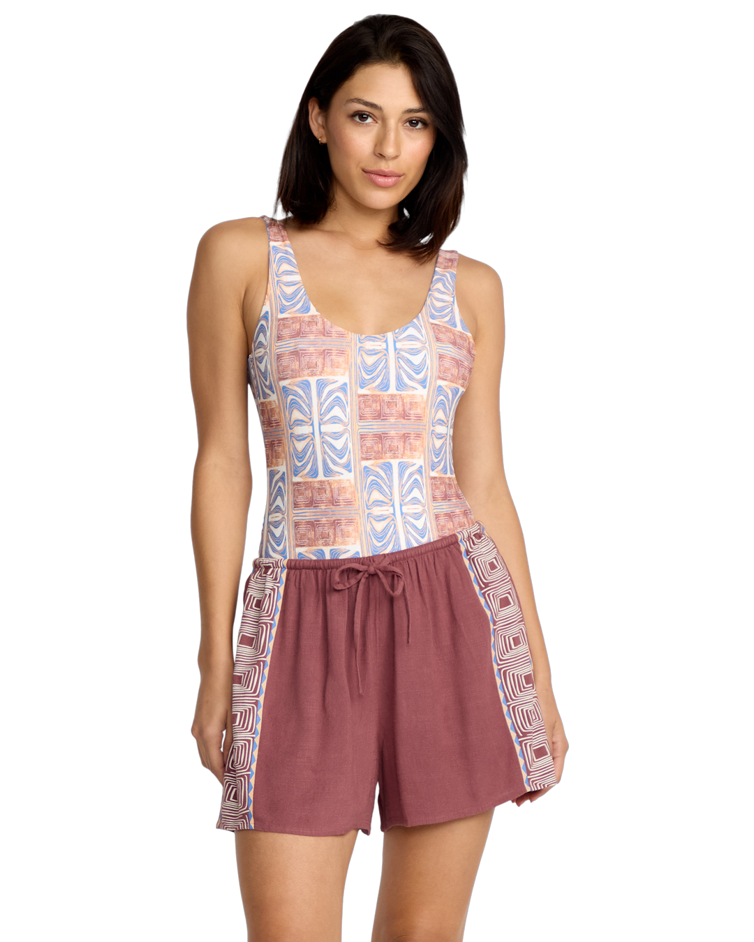Volcom Fa Emma Rushton Short (Womens) | Vintage Brown