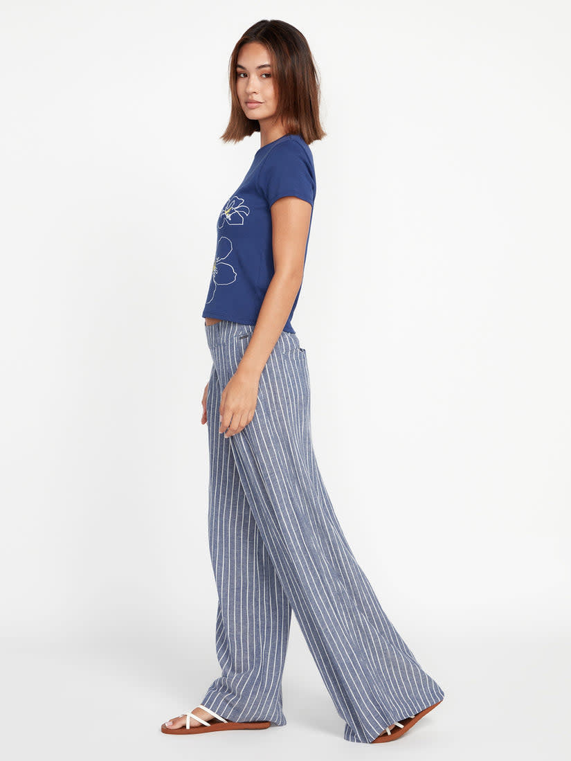 Volcom Coco Ho Trouser Pant (Womens) | Navy
