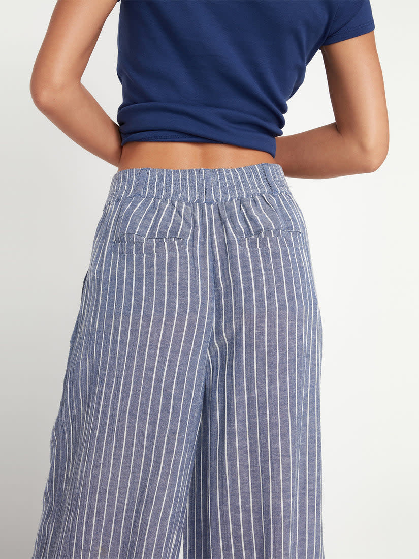 Volcom Coco Ho Trouser Pant (Womens) | Navy