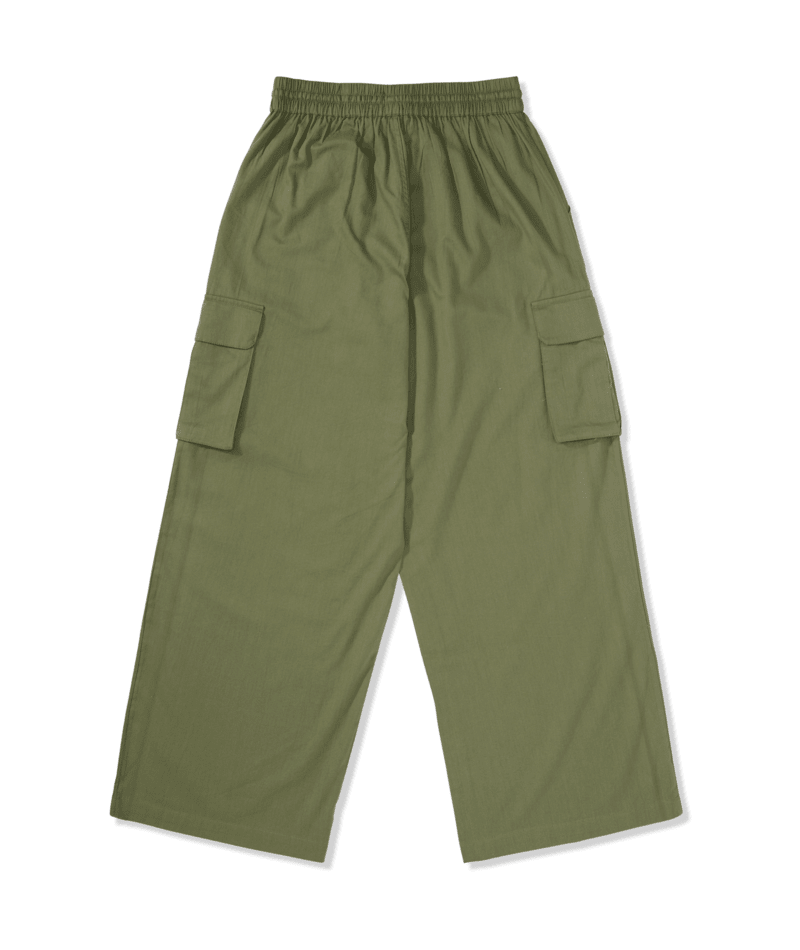 Volcom Lived In Beach Pant (Womens) | Moss Stone