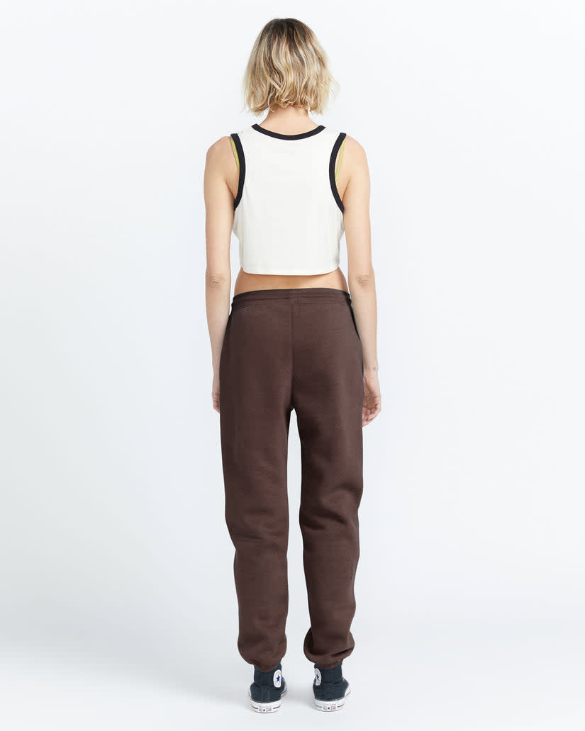 Volcom Stone Heart Up Pant (Womens) | Dark Chocolate