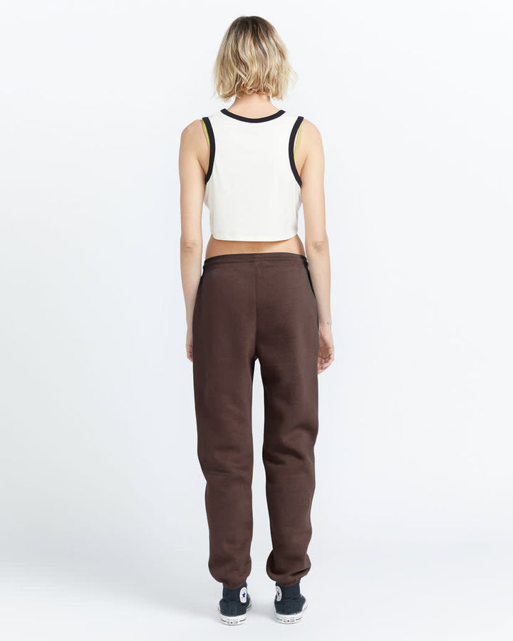 Volcom Stone Heart Up Pant (Womens) | Dark Chocolate