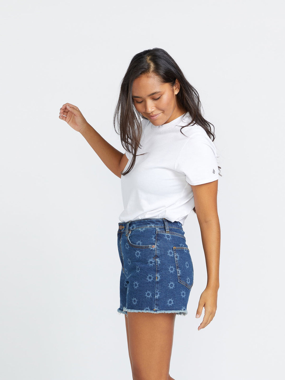 Volcom Womens Stn Step Hirise Shrt | Ltwt Vintage