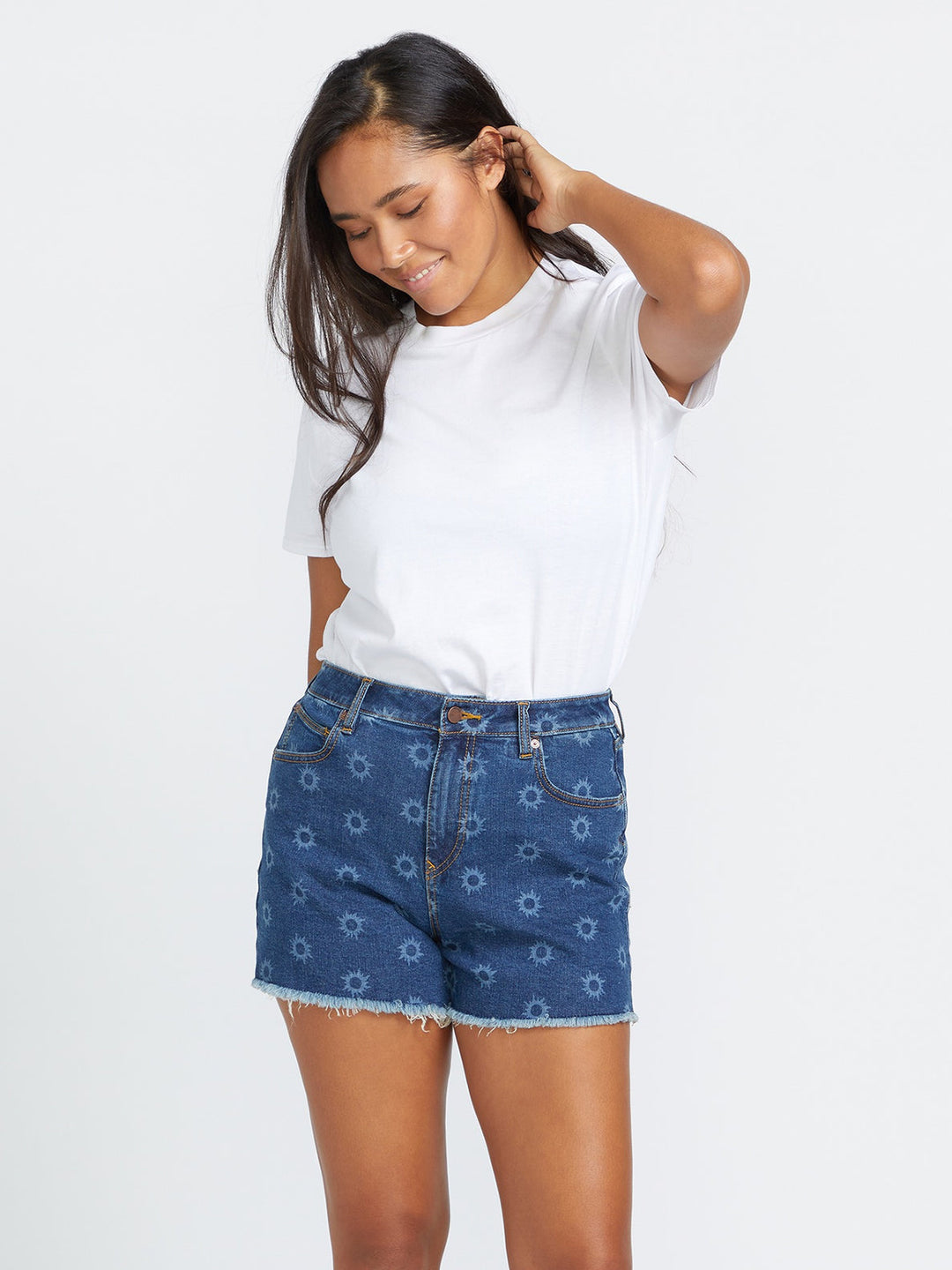 Volcom Womens Stn Step Hirise Shrt | Ltwt Vintage