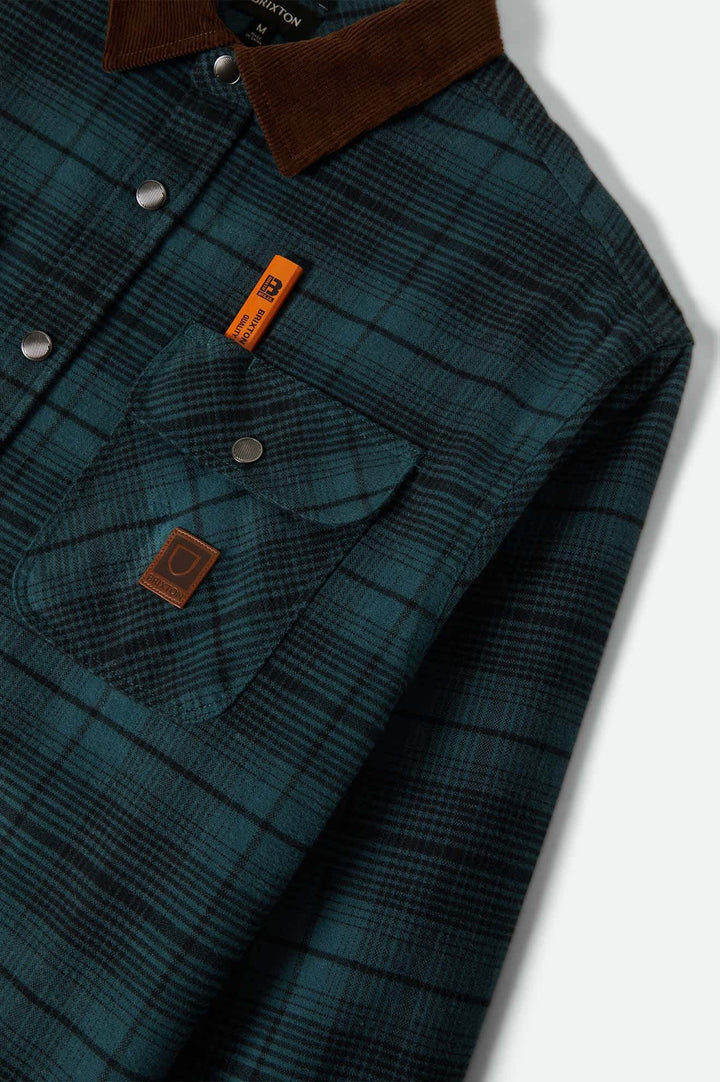 Brixton Builders Bowery Perf Flannel (Men&