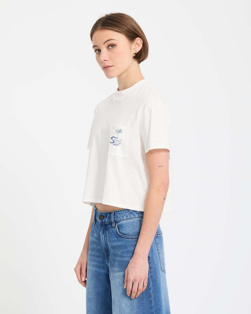 Volcom Pocket Dial Tee (Women&