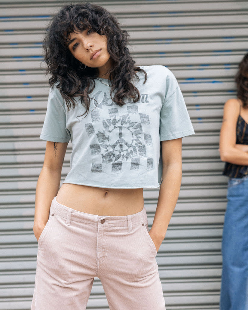Volcom Just A Trim Tee (Women&