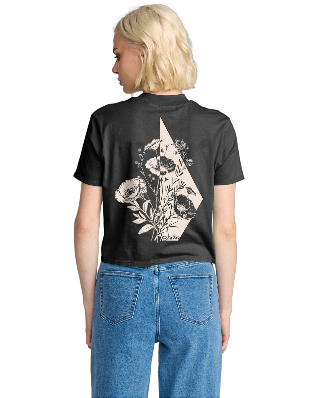 Volcom Pocket Dial Tee (Women&