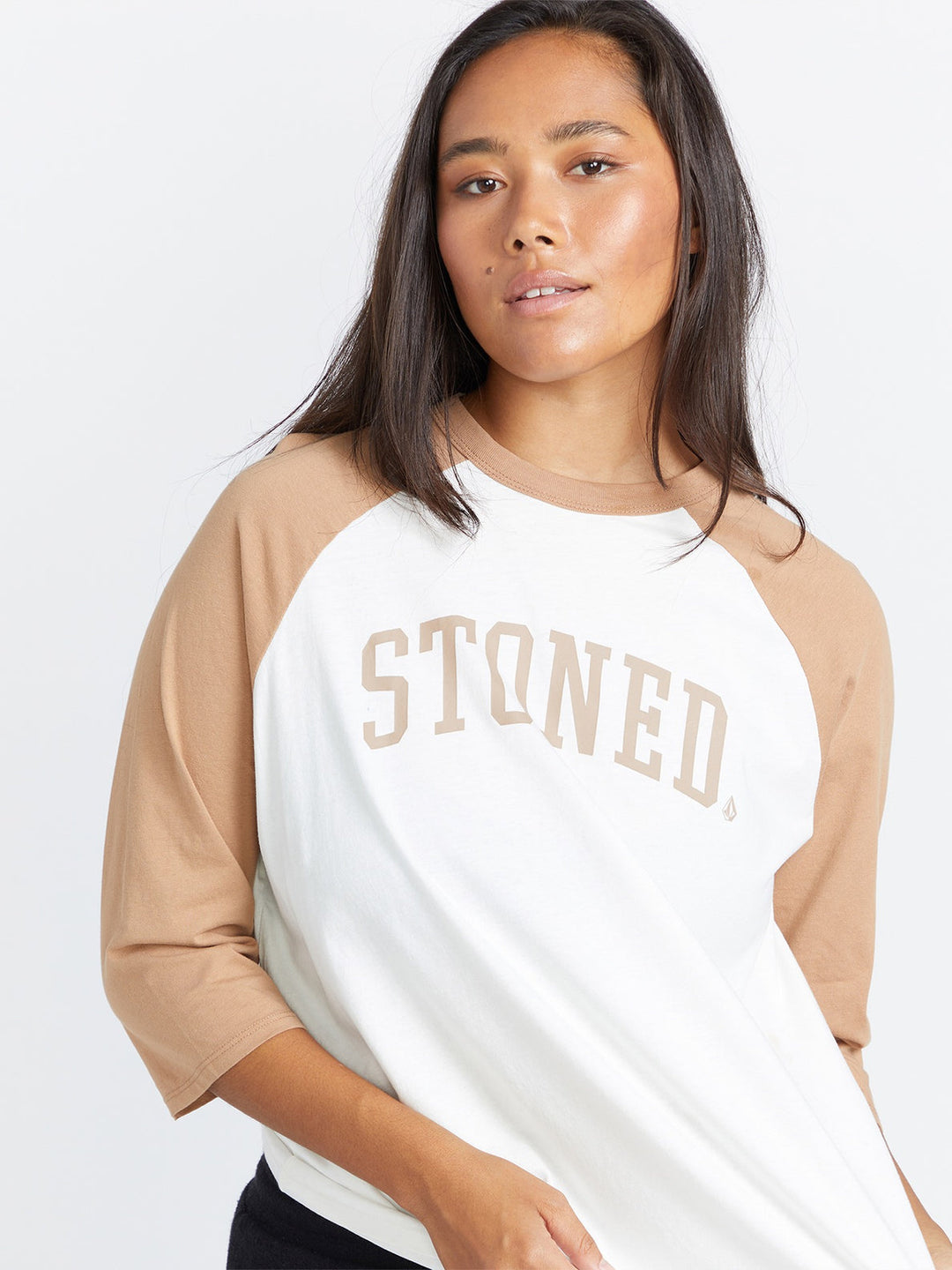 Volcom Pitch It To Me Long Sleeve Tee (Women&
