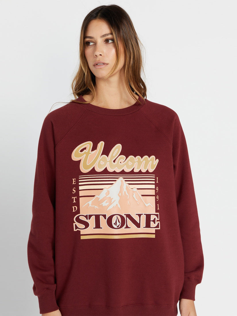 Volcom Stone Magic Bf Crew (Women&