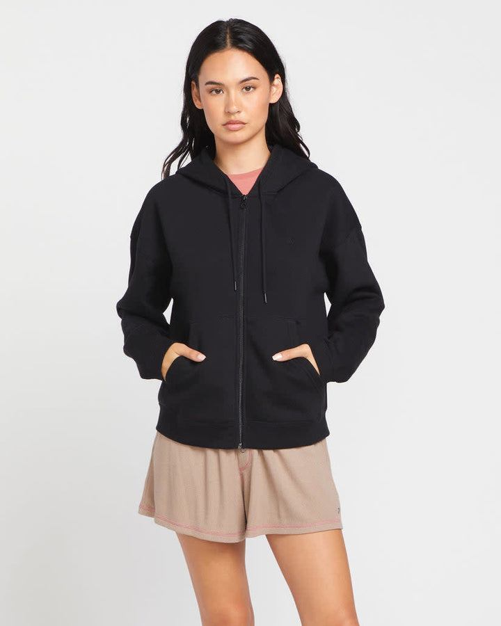 Volcom Stone Heart Up Zip Fleece (Women&