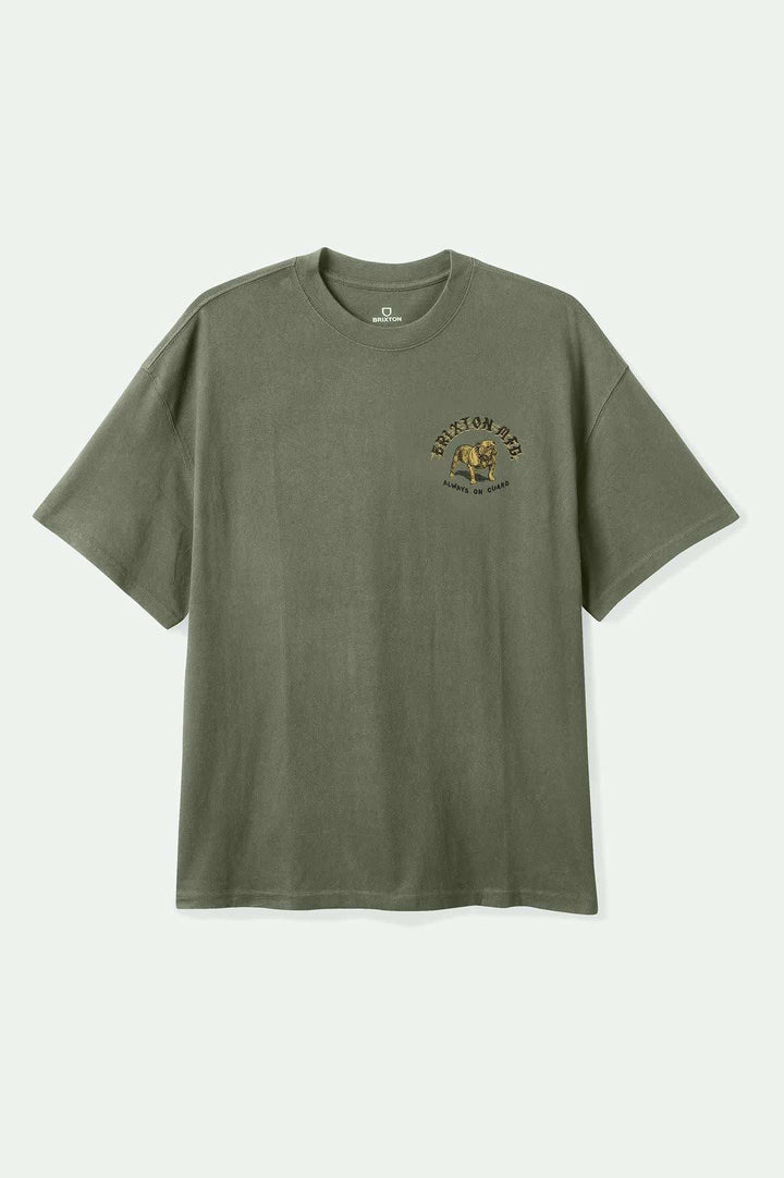 Brixton Bauer Heavyweight Relaxed Tee (Men&