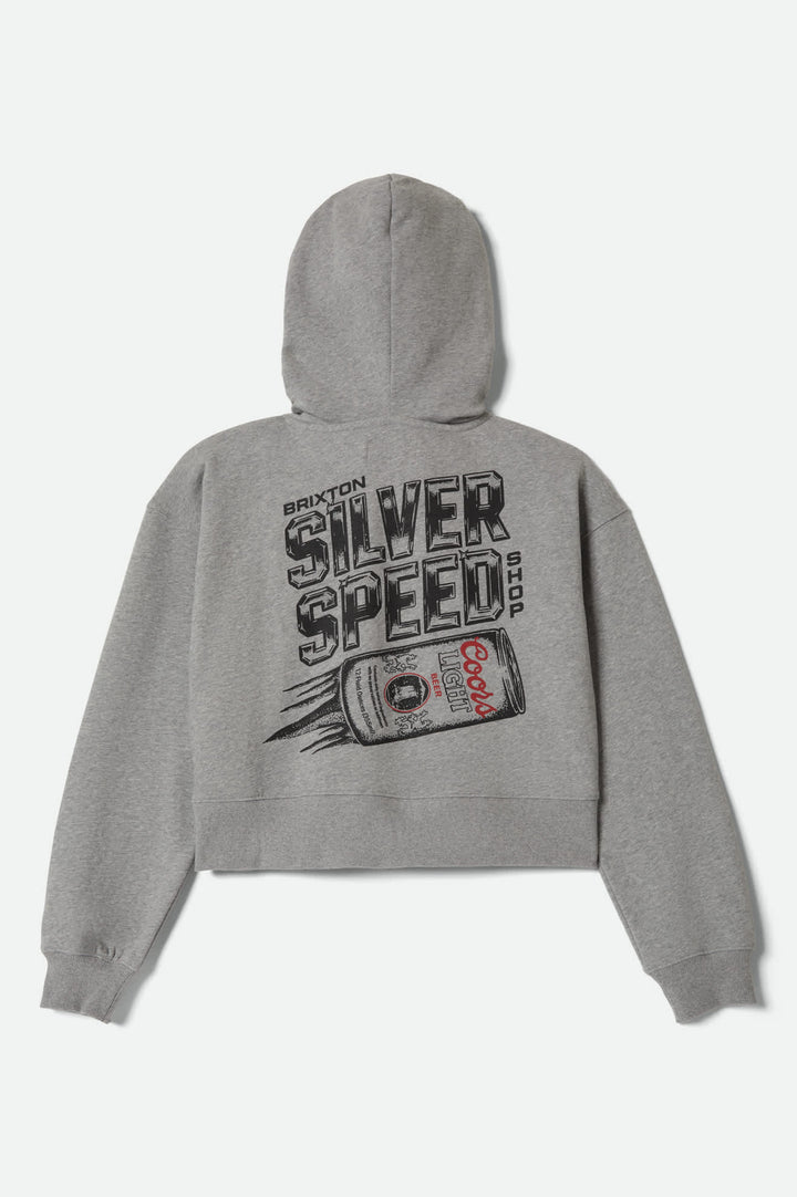 Brixton Coors Light Silver Speed Hoodie (Women&
