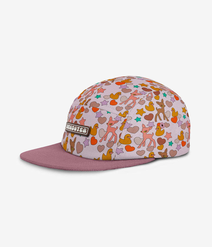 Headster Kids Bambi Five Panel | Pink Marshmallow