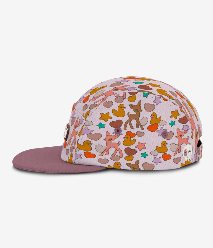 Headster Kids Bambi Five Panel | Pink Marshmallow