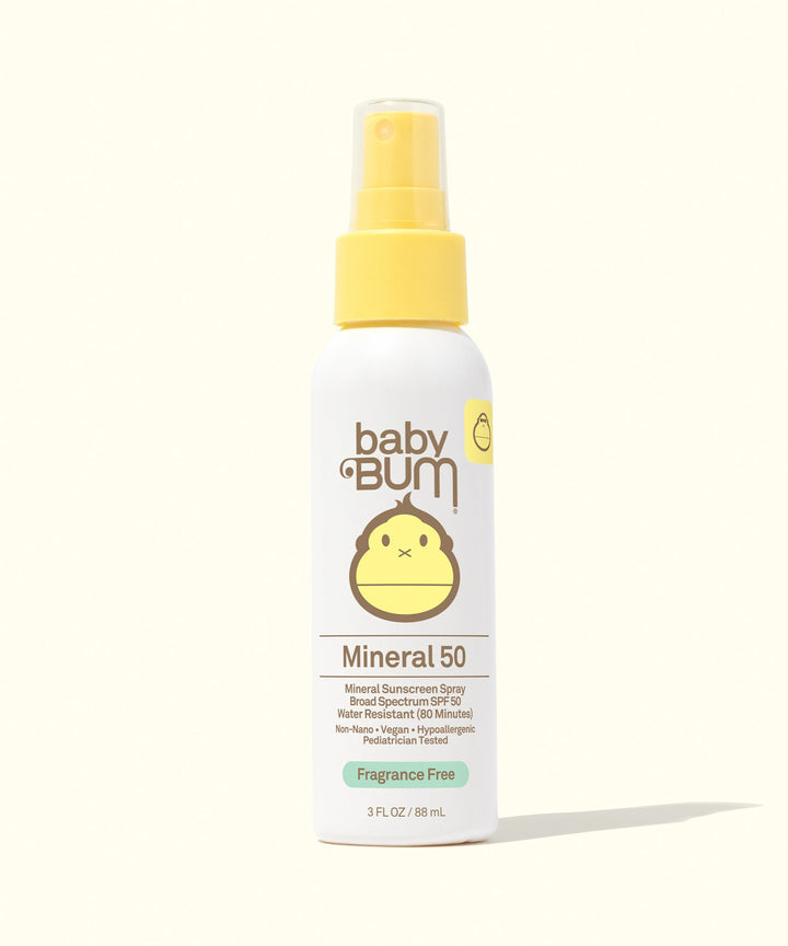 Sun Bum Baby Bum Spf 50 Mineral Sunscreen Spray Fragrance Free