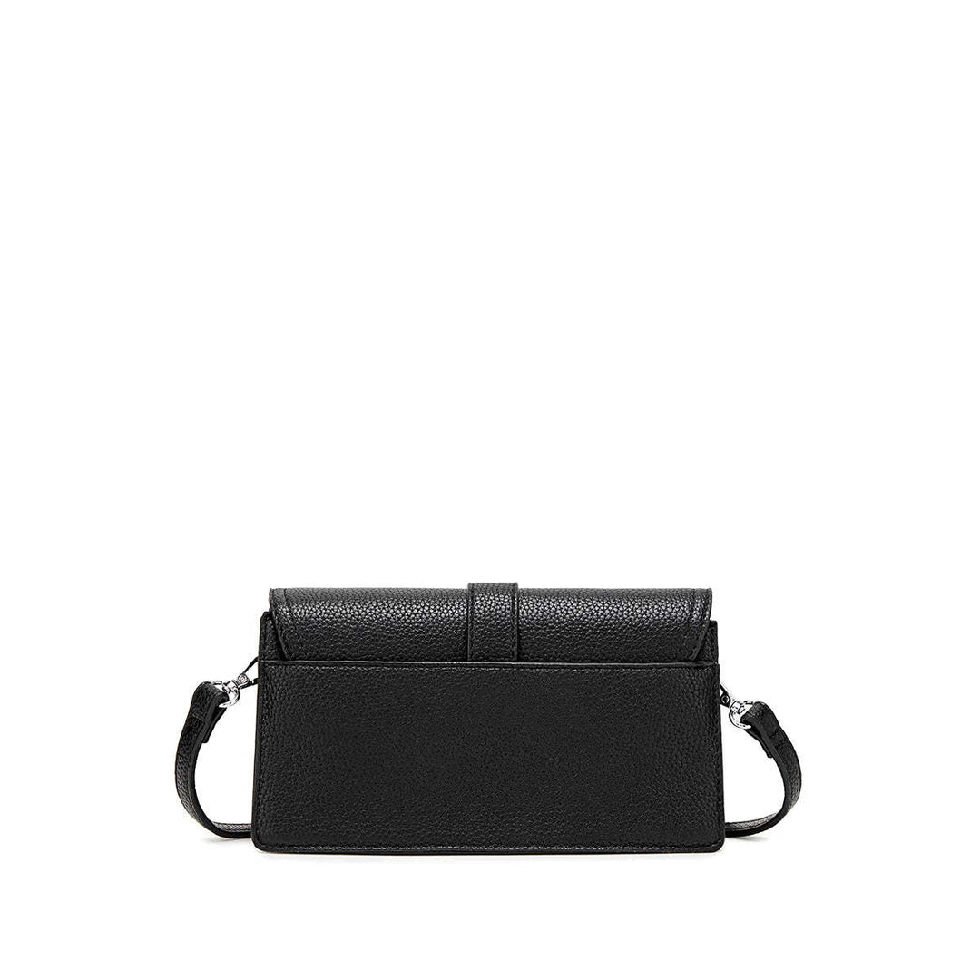 Pixie Mood Beau Crossbody | Black Pebbled