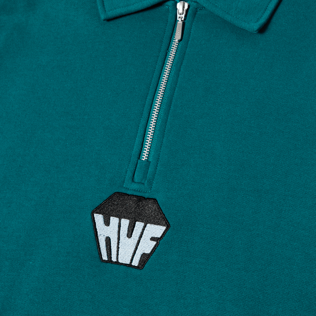 HUF Big Block 1/4 Zip French Terry (Men&