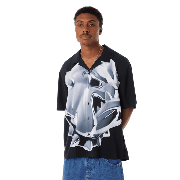 HUF Big Dawg Short Sleeve Resort Shirt (Men&