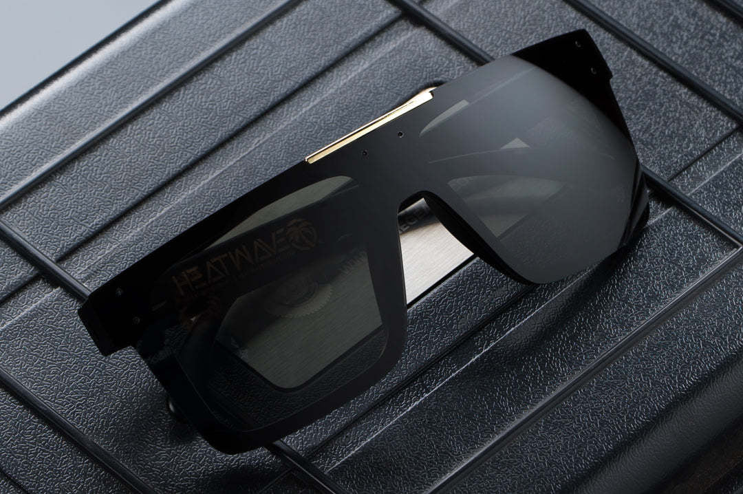 Heatwave Quatro Z87 Black/Gold Bar | Black Polarized
