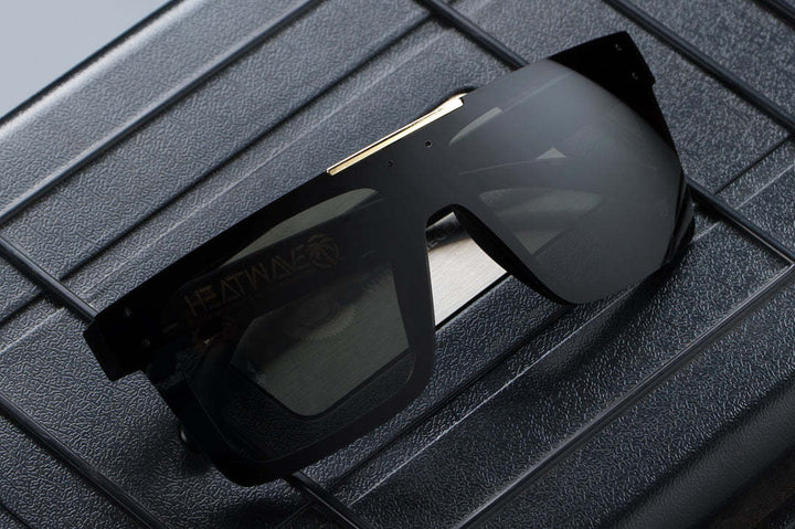 Heatwave Quatro Z87 Black/Gold Bar | Black Polarized
