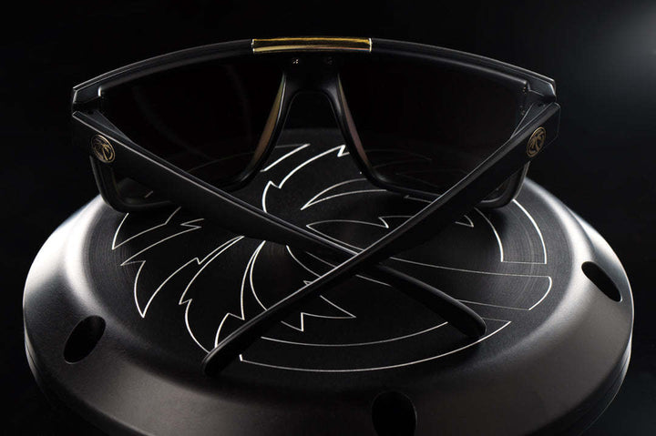 Heatwave Quatro Z87 Black/Gold Bar | Black Polarized