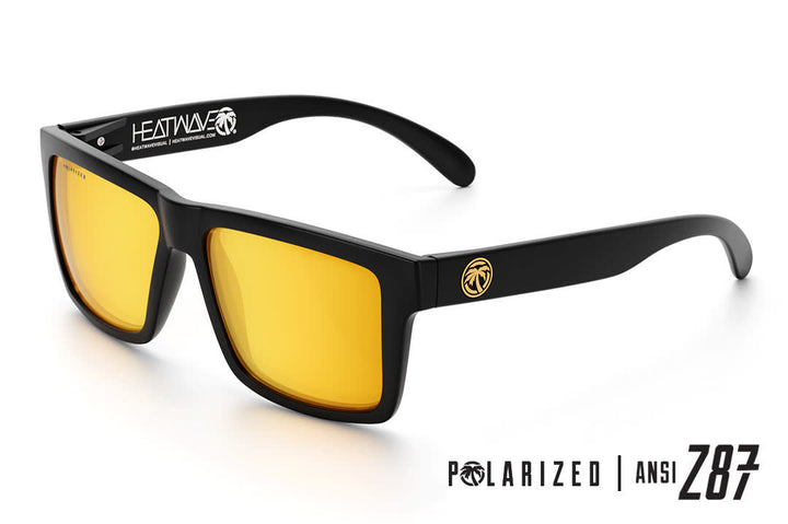 Heatwave Vise Z87 Gold Rush Polarized Lens