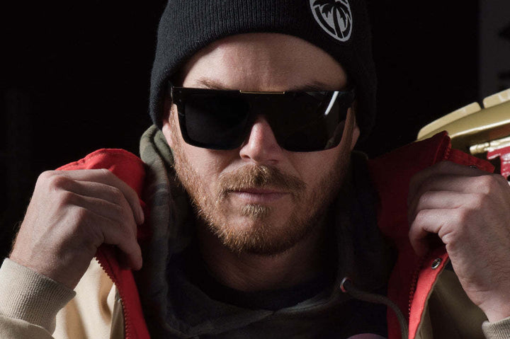Heatwave Quatro Z87 Black/Gold Bar | Black Polarized