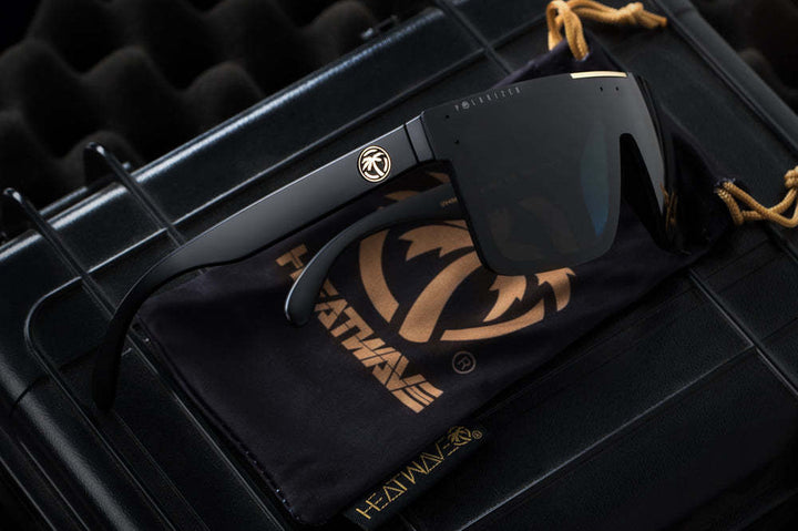 Heatwave Quatro Z87 Black/Gold Bar | Black Polarized