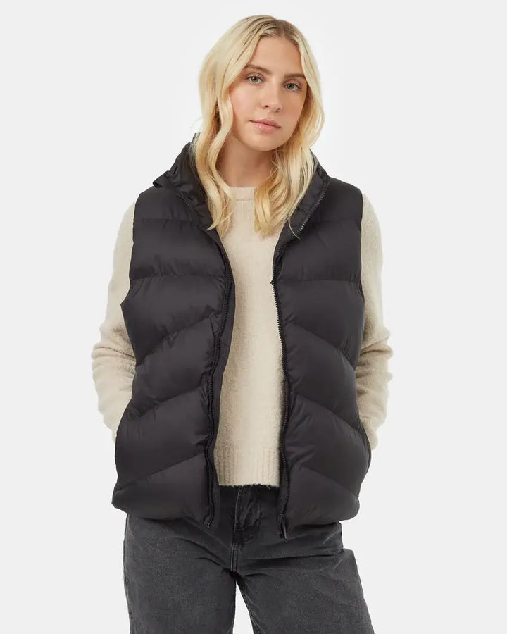 Tentree Cloud Shell Puffer Vest (Women&