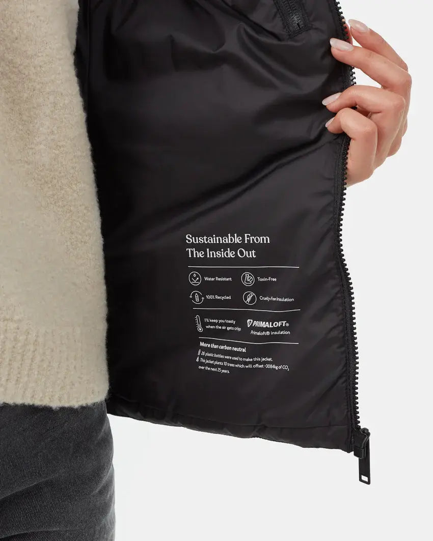 Tentree Cloud Shell Puffer Vest (Women&