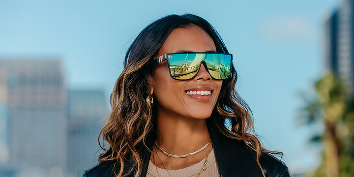 Blenders Sci-Fi Night City | Blue Rainbow Polarized