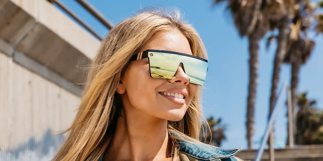 Blenders Providence Dx Black/Gold | Gold Yellow Polarized