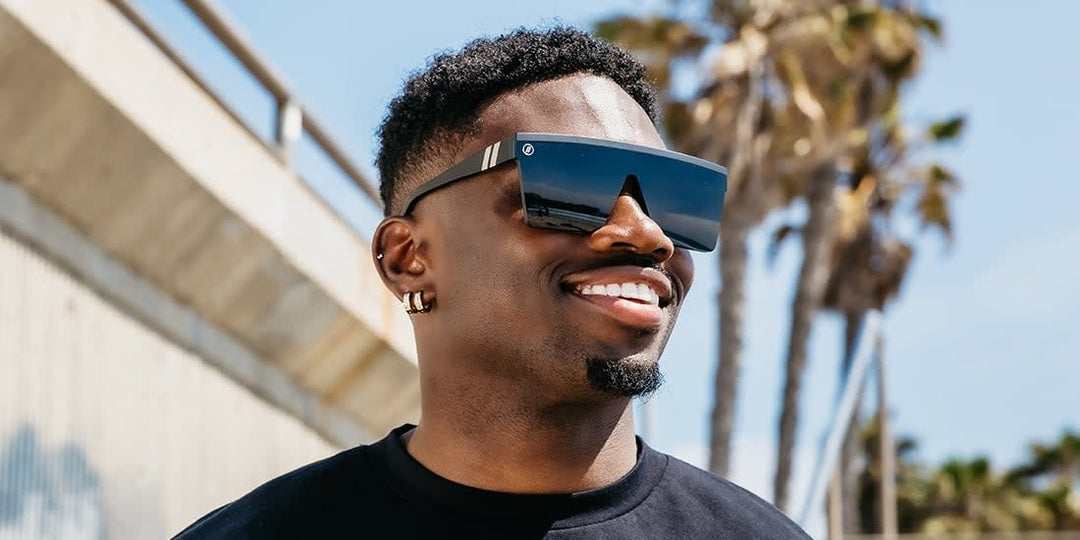Blenders Providence Dx Matte Black | Smoke Polarized