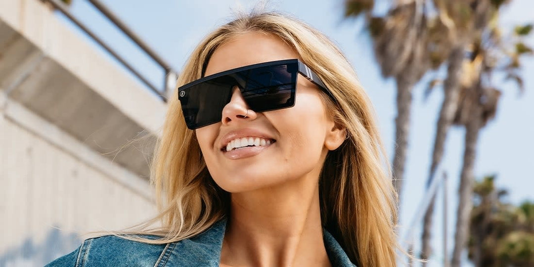 Blenders Providence Dx Matte Black | Smoke Polarized