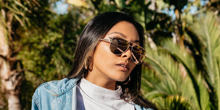 Blenders Shadow Flirt Wagon | Champagne Polarized