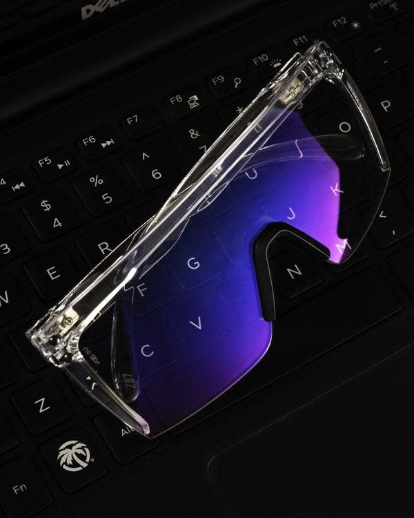 Heatwave Lazer Face Z87 Vapor Clear | Blue Light Blocking Sunglasses