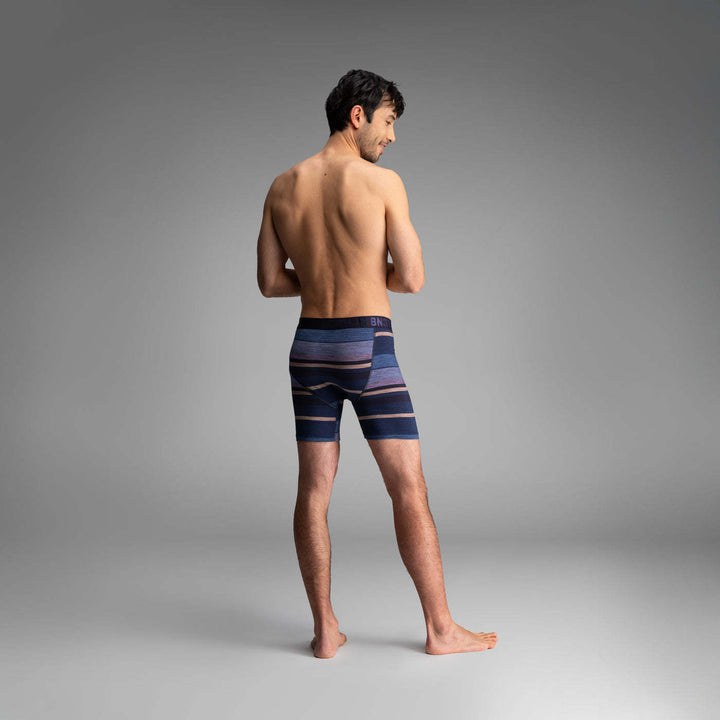 Bn3Th Classic Icon Boxer Brief Print | Thick Stripe-Navy