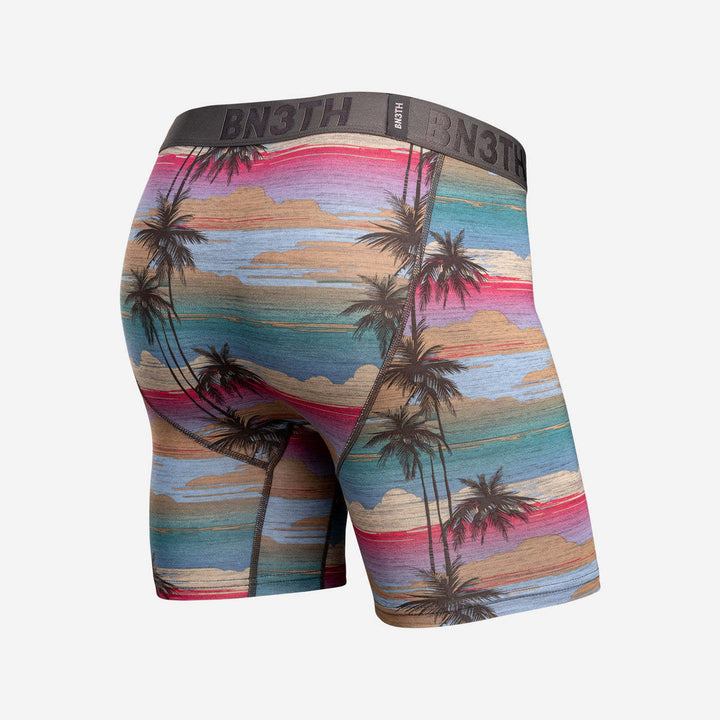 Bn3Th Classic Icon Boxer Brief Print | Palm Tree Horizon-Heather