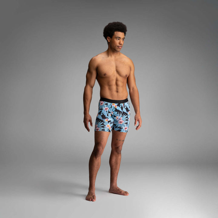 Bn3Th Classic Icon Boxer Brief Print | Vintage Hawaii-Fog