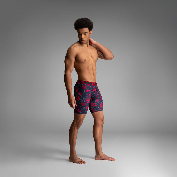 Bn3Th Flex Max Boxer Brief | Roses-Dark Navy
