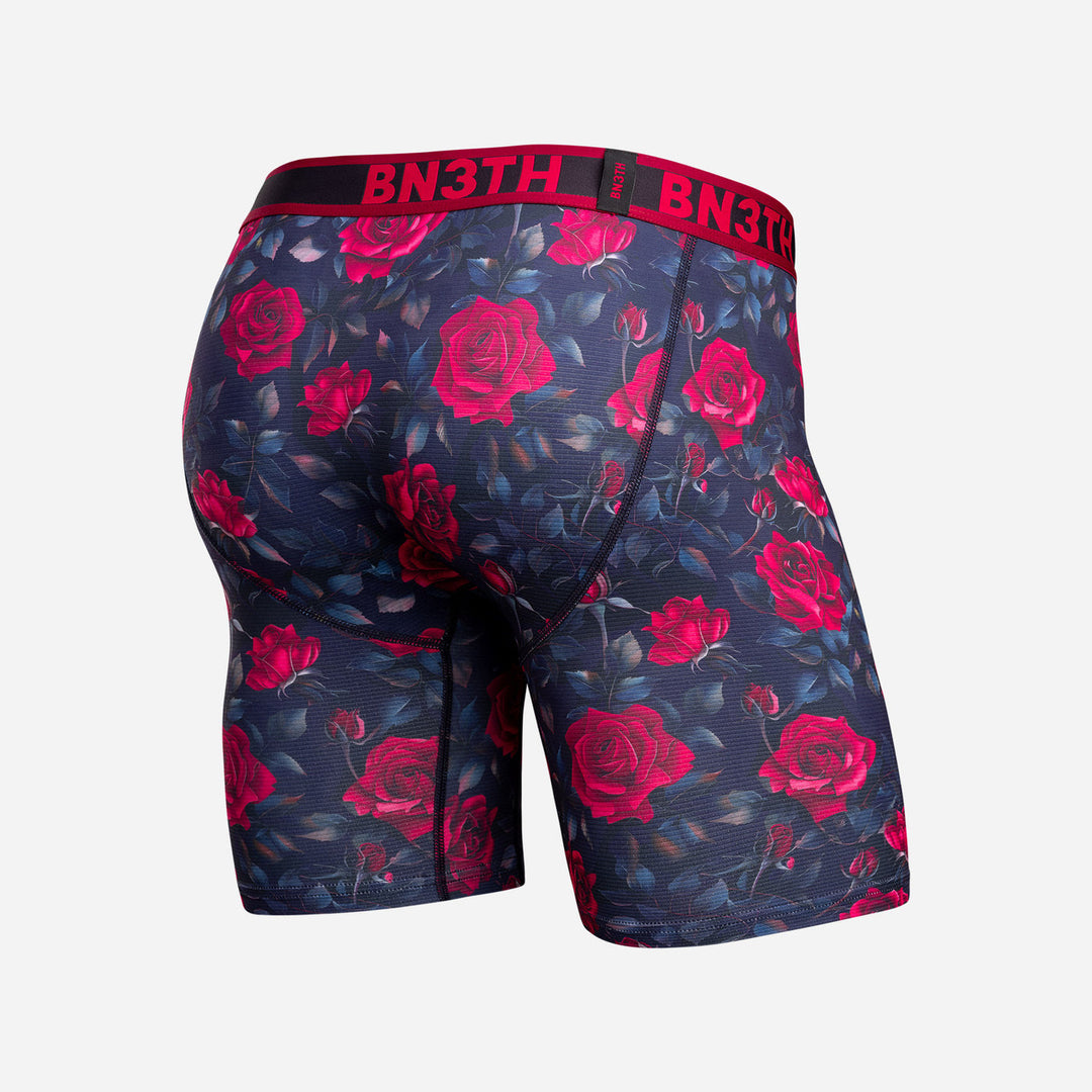 Bn3Th Flex Max Boxer Brief | Roses-Dark Navy