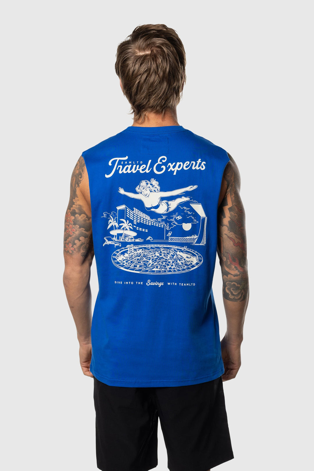 TEAMLTD Travel Experts Aussie Tank (Men&