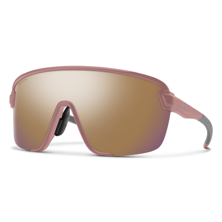 Smith Bobcat Matte Chalk Rose | ChromaPop Rose Gold Mirror