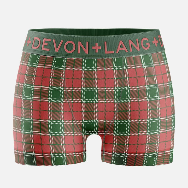 Devon + Lang Bria Boyshort (Womens) | Vintage Tartan