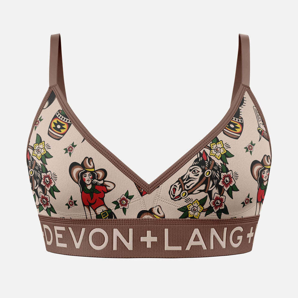 Devon + Lang Bria Bralette (Womens) | Vintage Outlaw