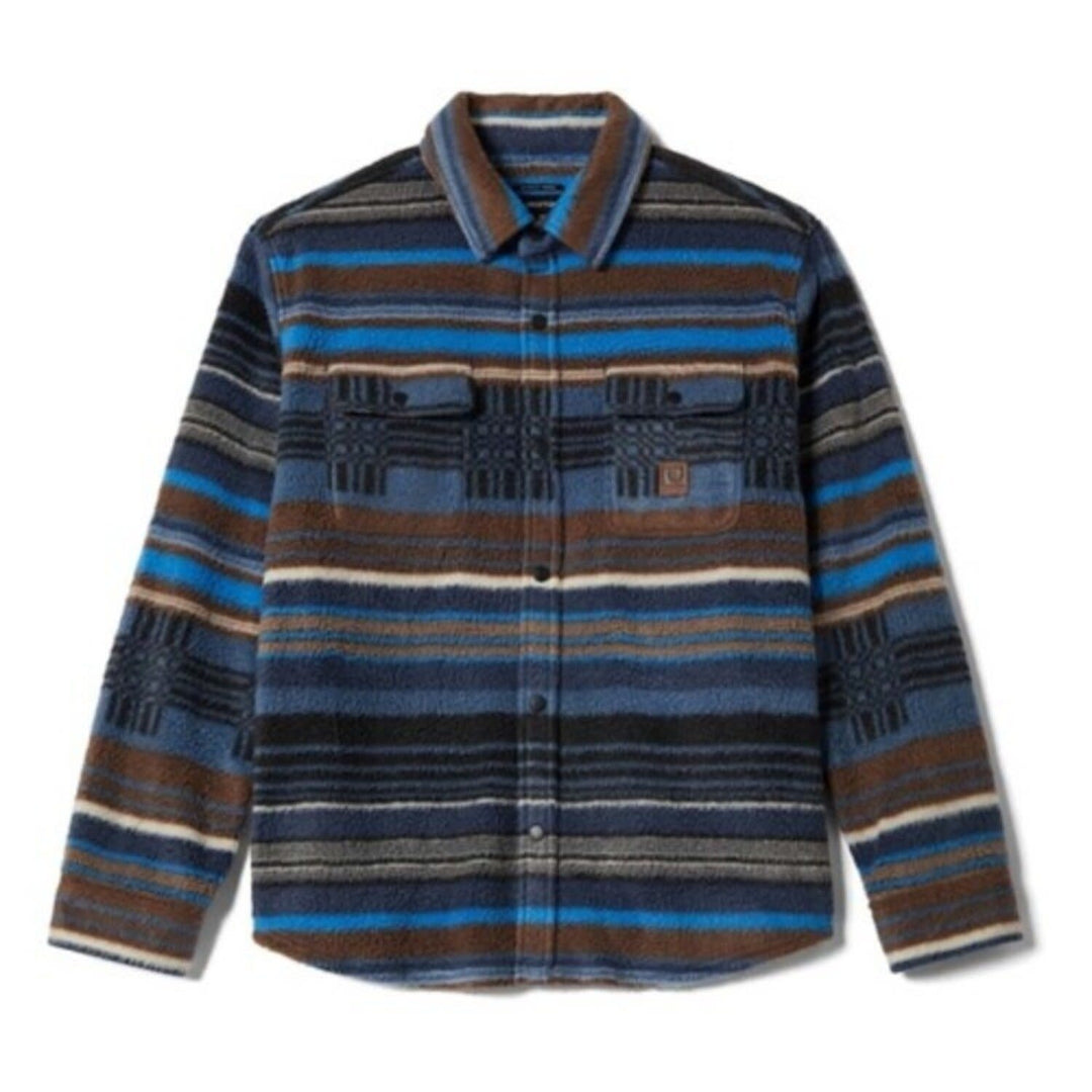 Brixton Bowery Long Sleeve Arctic Stretch (Men&