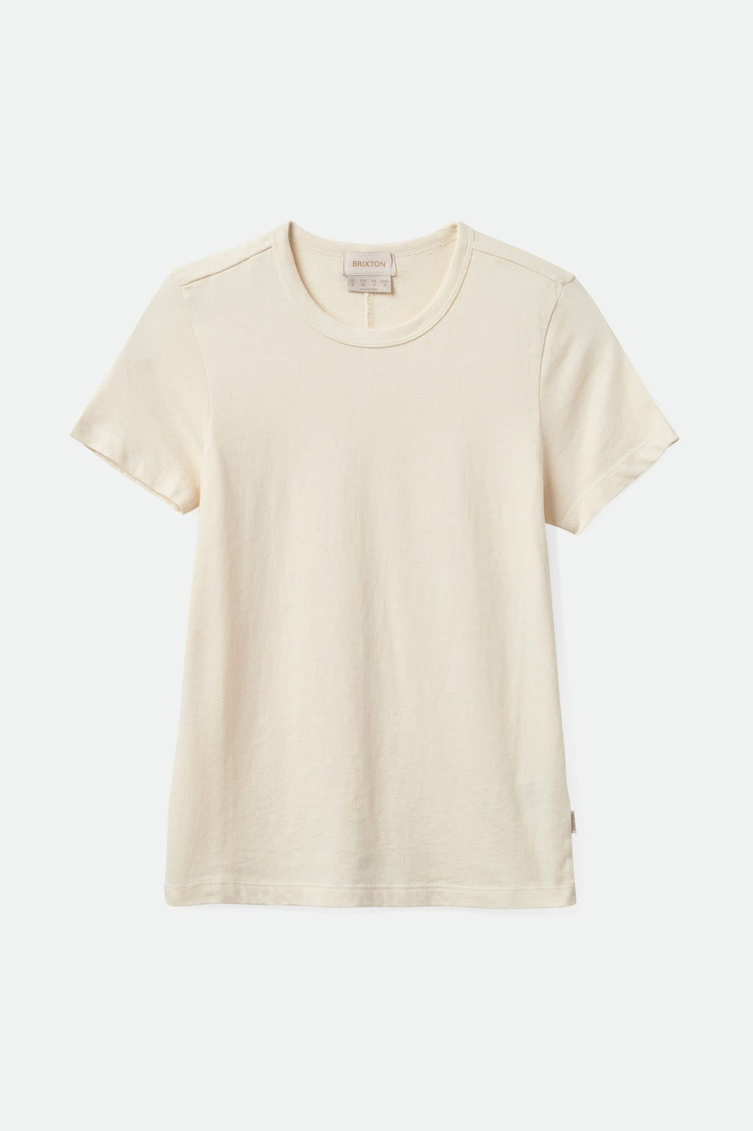 Brixton Carefree Organic Gd Slim Crew Tee (Women&