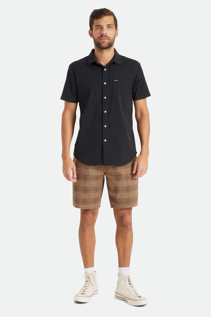 Brixton Charter Oxford Short Sleeve Woven (Men&